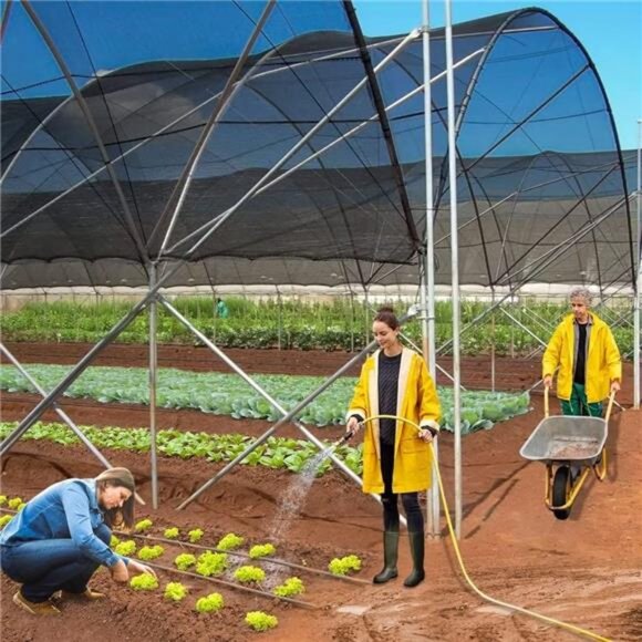 ShadeCloth for Garden Plants Greenhouse,40-50% Sunblock Shade Neting for Outdoor - Picture 5 of 7